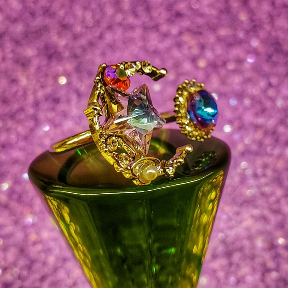 Constellation Galaxy Multi Color Gem Ring - Picture 7 of 14